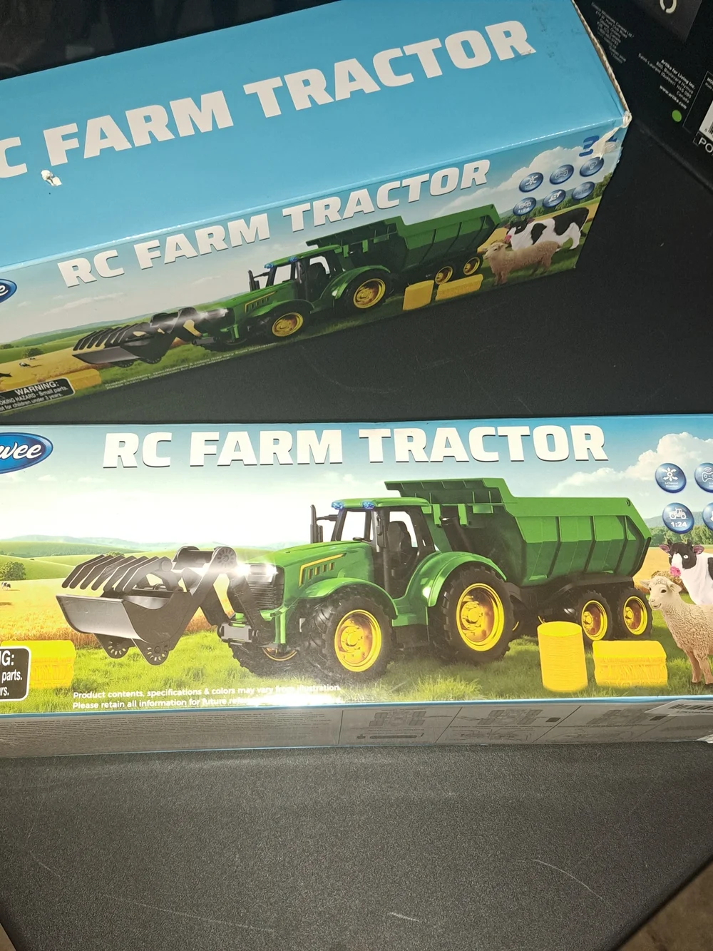 RC Farm Tractor Toy - Green